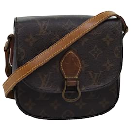 Louis Vuitton-Bolso de hombro LOUIS VUITTON con monograma Saint Cloud PM M51244 LV Auth 73488-Monograma