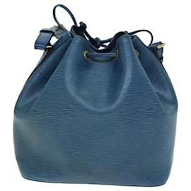 Louis Vuitton-Bolso de hombro LOUIS VUITTON Epi Petit Noe Azul M44105 LV Auth yk12343-Azul