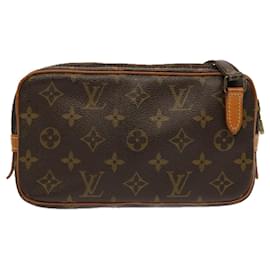 Louis Vuitton-LOUIS VUITTON Monogramm Marly Bandouliere Umhängetasche M.51828 LV Auth yk12301-Monogramm