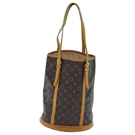 Louis Vuitton-LOUIS VUITTON Monogram Bucket GM Shoulder Bag M42236 LV Auth 72280-Monogram