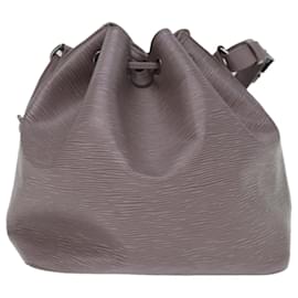 Louis Vuitton-LOUIS VUITTON Epi Petit Noe Shoulder Bag Lilac M4410B LV Auth 73179-Other