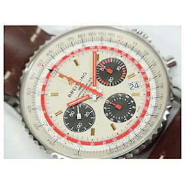 Breitling-BREITLING Navitimer B01 Chronographe 43 édition TWA AB01219A1G1X1(AB0121) Homme-Argenté