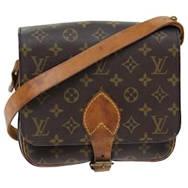 Louis Vuitton-LOUIS VUITTON Monogram Cartouchiere MM Shoulder Bag M51253 LV Auth 73485-Monogram