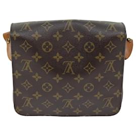 Louis Vuitton-LOUIS VUITTON Monogram Cartouchiere MM Shoulder Bag M51253 LV Auth 73485-Monogram
