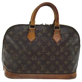 Louis Vuitton-LOUIS VUITTON Monogramm Alma Handtasche M51130 LV Auth 73850-Monogramm