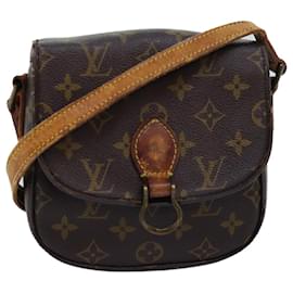 Louis Vuitton-Bolso de hombro LOUIS VUITTON con monograma Saint Cloud PM M51244 LV Auth 73489-Monograma