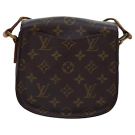 Louis Vuitton-Bolso de hombro LOUIS VUITTON con monograma Saint Cloud PM M51244 LV Auth 73489-Monograma