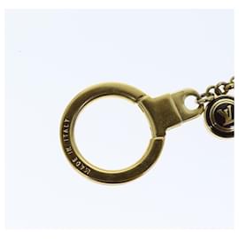 Louis Vuitton-LOUIS VUITTON Monogram Porte Cles Chainne Pastilles Charm Or M66172 Auth 74243-Doré