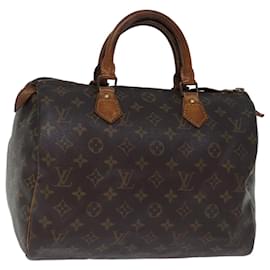 Louis Vuitton-LOUIS VUITTON Monogram Speedy 30 Hand Bag M41526 LV Auth 73562-Monogram