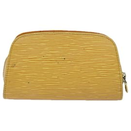 Louis Vuitton-Estuche LOUIS VUITTON Epi Dauphine PM Amarillo M48449 Autenticación LV th4880-Amarillo