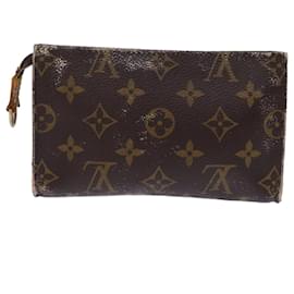 Louis Vuitton-LOUIS VUITTON Monogram Bucket PM Pouch Pochette accessoire LV Auth 73545-Monogramme