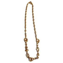 Colar Guy Laroche em metal dourado 46 cm Dourado