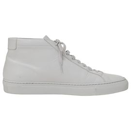 Autre Marque Common Projects – Achilles – Mid-Top-Sneaker aus grauem Leder Grau