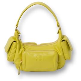 Miu Miu-Tasche Miu Miu Pocket-Hellgrün