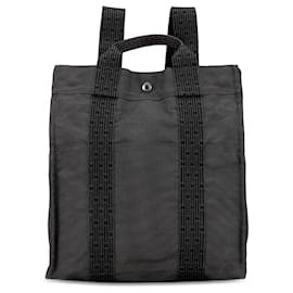 Hermès-Hermès Gray Herline MM Backpack-Grey