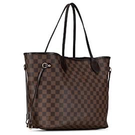 Louis Vuitton-Louis Vuitton Braun Damier Ebene Neverfull MM-Braun