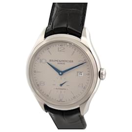 Baume & Mercier-NEW BAUME ET MERCIER CLIFTON WATCH M0A10052 39 MM AUTOMATIC NEW WATCH-Silvery