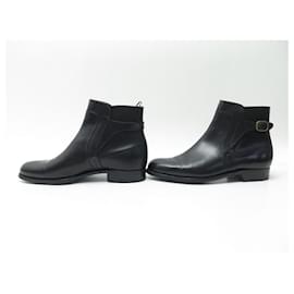 JM Weston-JM WESTON SHOES JODHPUR 730 8E 42 L BLACK SHOE SHEETS BOOTS-Black