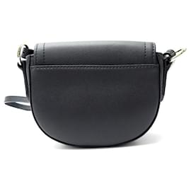 Longchamp-NUEVO BOLSO DE MANO LONGCHAMP CAVALCADE XS 10063HNA BOLSO DE HOMBRO DE PIEL NEGRO-Negro