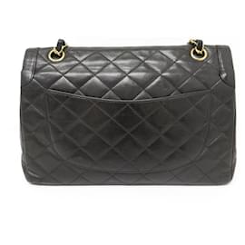 Chanel-BOLSO DE MANO VINTAGE CHANEL DIANA BOLSO DE MANO BANDOLERA DE PIEL ACOLCHADA-Castaño