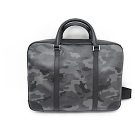 Montblanc-NEW MONTBLANC BAG 118667 BRIEFCASE CAMOUFLAGE LEATHER DOCUMENT HOLDER-Other