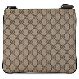 Gucci-Gucci GG Supreme Crossbody Bag Canvas Crossbody Bag 204046 in Good condition-Other