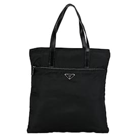 Prada-Prada Tessuto Tote Bag Canvas Tote Bag BR418Z in Good condition-Other