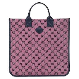 Gucci-Gucci GG Canvas Handtasche Canvas Handtasche 550763 in gutem Zustand-Andere
