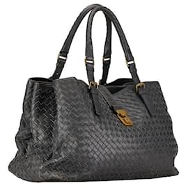 Bottega Veneta-Bottega Veneta Intrecciato Leather Roma Tote Leather Tote Bag 171265 in Good condition-Other