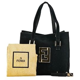 Fendi-Fendi Suede Tote Bag Suede Tote Bag in Good condition-Other