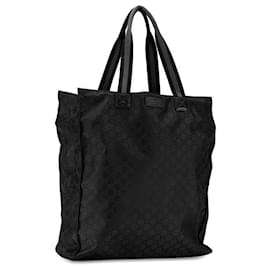 Gucci-Gucci GG Nylon Tote Bag Canvas Tote Bag 449177 in Good condition-Other