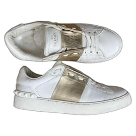 Valentino Garavani-Valentino Garavani Open Sneakers-White