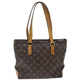 Louis Vuitton-LOUIS VUITTON Monogram Cabas Piano Tote Bag M51148 Auth LV 73819-Monogramme