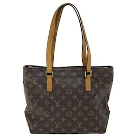 Louis Vuitton-LOUIS VUITTON Monogram Cabas Piano Tote Bag M51148 Auth LV 73819-Monogramme