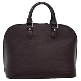 Louis Vuitton-LOUIS VUITTON Epi Alma Borsa a mano Mocha M5214D LV Auth 73718-Altro