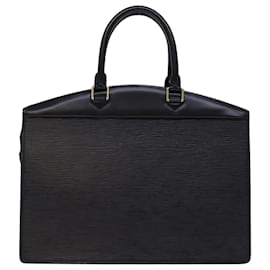 Louis Vuitton-Bolsa de mão LOUIS VUITTON Epi Riviera Noir Preto M48182 Autenticação de LV12277-Preto