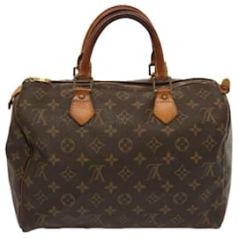 Louis Vuitton-LOUIS VUITTON Monogram Speedy 30 Hand Bag M41526 LV Auth ki4451-Monogram