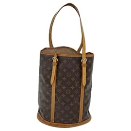 Louis Vuitton-LOUIS VUITTON Monogram Bucket GM Shoulder Bag M42236 LV Auth ar11808B-Monogram