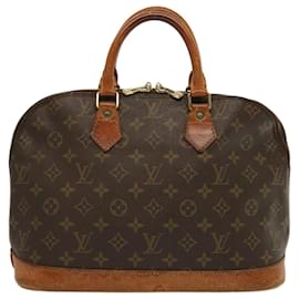 Louis Vuitton-Bolso de mano Alma con monograma de LOUIS VUITTON M51130 Autenticación LV 73177-Monograma