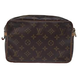 Louis Vuitton-LOUIS VUITTON Monogramm Compiegne 23 Clutch M51847 LV Auth yk12112-Monogramm