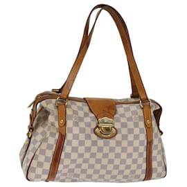 Louis Vuitton-LOUIS VUITTON Damier Azur Stresa PM Tote Bag M51188 LV Auth 74153-Other