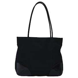 Prada-PRADA Borsa tote in nylon nera Auth am6120-Nero