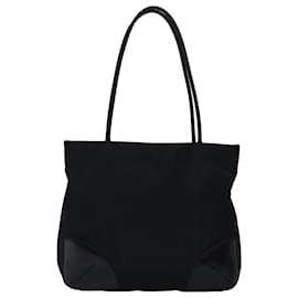 Prada-PRADA Tote Bag Nylon Black Auth am6120-Black