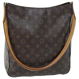 Louis Vuitton-LOUIS VUITTON Monogramm Looping GM Umhängetasche M51145 LV Auth yk12195-Monogramm