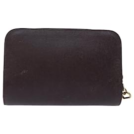 Louis Vuitton-LOUIS VUITTON Taiga Baikal Clutch Bag Acajou M30186 LV Auth ar11813B-Brown