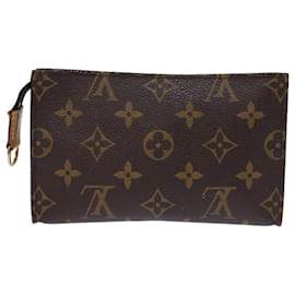 Louis Vuitton-LOUIS VUITTON Monogram Bucket PM Pouch Pochette accessoire LV Auth fm3404-Monogramme