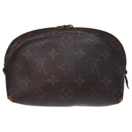 Louis Vuitton-LOUIS VUITTON Monogramm Pochette Cosmetic PM Kosmetiktasche M47515 LV Auth 73494-Monogramm