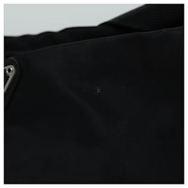 Prada-PRADA Shoulder Bag Nylon Black Auth ar11819-Black