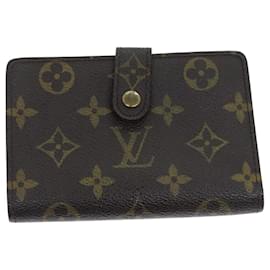 Louis Vuitton-Cartera plegable LOUIS VUITTON Monogram Portefeuille Viennois M61674 LV Auth fm3446-Monograma