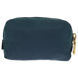 Prada-Bolsa PRADA Nylon Verde Auth 73862-Verde